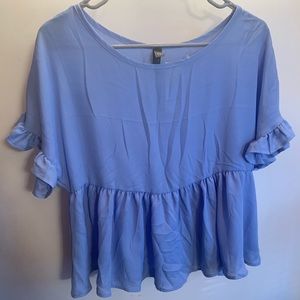 Light Blue Blouse